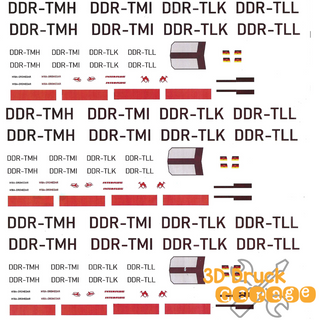 Decals PZL M18 Dromader | 1:87 H0