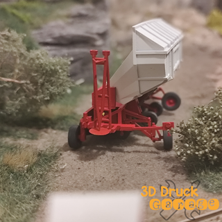 Kartoffellegemaschine Transportstellung