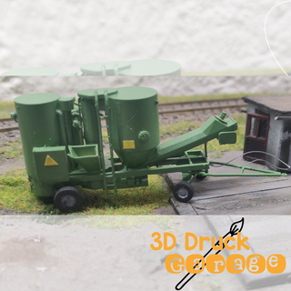 Mobiler Kartoffeldämpfer | 1:120 | Fertigmodell
