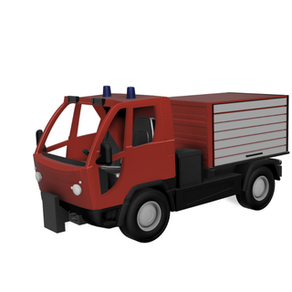 Multicar Fumo Feuerwehr Koffer | 1:120