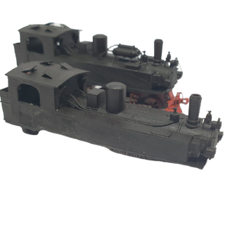 Sächsische IV K | geöffnete Dachluken | 1:87