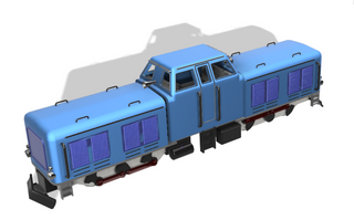 V36K Schmalspurdiesellok | 1:87