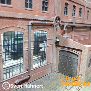 5x2 Rohrstücke 90 Grad gebogen | 1:87