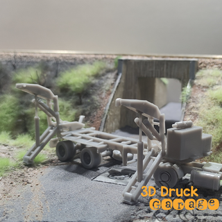 Containertransportauflieger Arbeitsstellung | 1:87