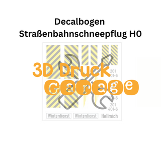 Decalbogen Schiefer Heinrich | 1:87