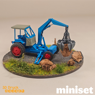 Fortschritt T157/ "Empor" | Stoffverdeck | Polygreifer | 1:87 | Fertigmodell