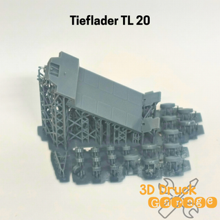 Tieflader TL20 zusammengesetzt | 1:120