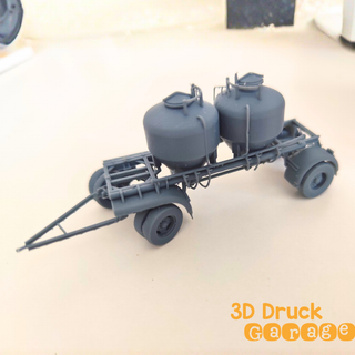 Zementdoppelsiloanhänger | 1:87