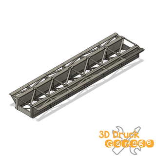 Fachwerkbrücke TTe | 1:120