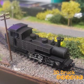 Sächsische III K Standmodell 750mm | 1:87