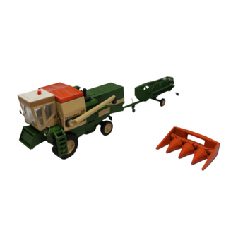 Fortschritt E 514 mit Maisgebiss und Schneidwerk | 1:120