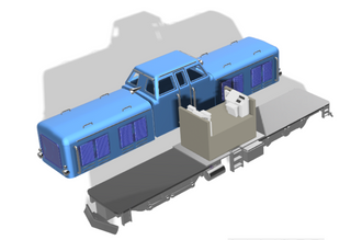 V36K Schmalspurdiesellok | 1:120